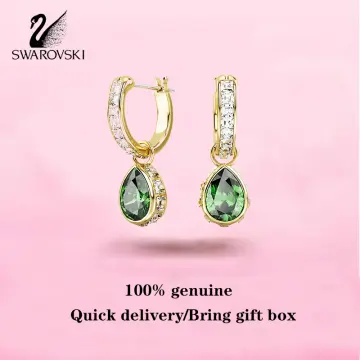 Genuine hot sale swarovski earrings