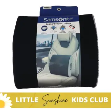 Samsonite SA5244 Ergonomic Lumbar Support Pillow Helps Relieve