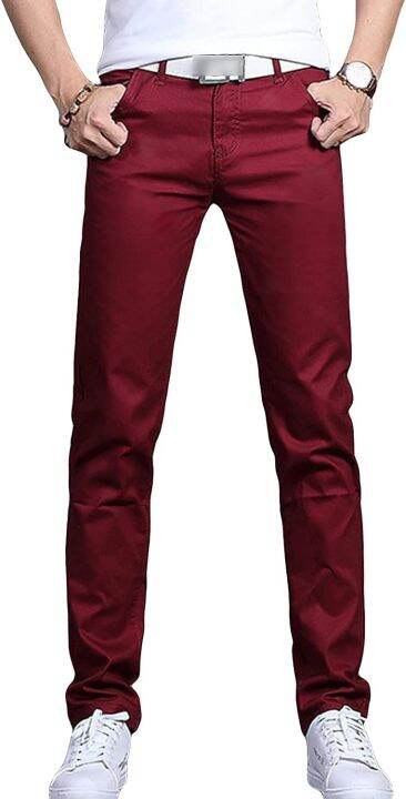 mens-stretch-chino-pant-straight-fit-washed-comfort-chino-pants-classic-flat-front-stretch-washed-trousers