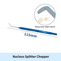 Nucleus Chopper manipulator Captain TITANIUM rectractor ophthalmic Instrument เครื่องมือตาสองชั้น