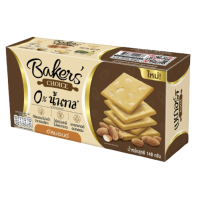 เบเกอร์ ชอยส์ อัลมอนด์ แครกเกอร์ส 140 กรัม - Almond Crackers 140g Bakers Choice brand