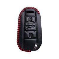 ❦✎ For Citroen C4 Leathr Car Key Cover Case For Peugeot 308 407 208 508 206 207 208 2008 3008 5008 301 207 308 exprert Accessories