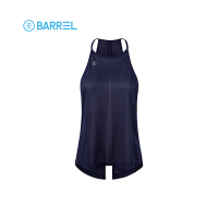 BARREL WOMEN BACK KNOT SLEEVELES - DARK NAVY เสื้อ เสื้อสายเดี่ยว เสื้อผ้าผู้หญิง