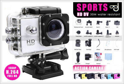 Actionm cam 1080P waterproof 30 M 1.5inch