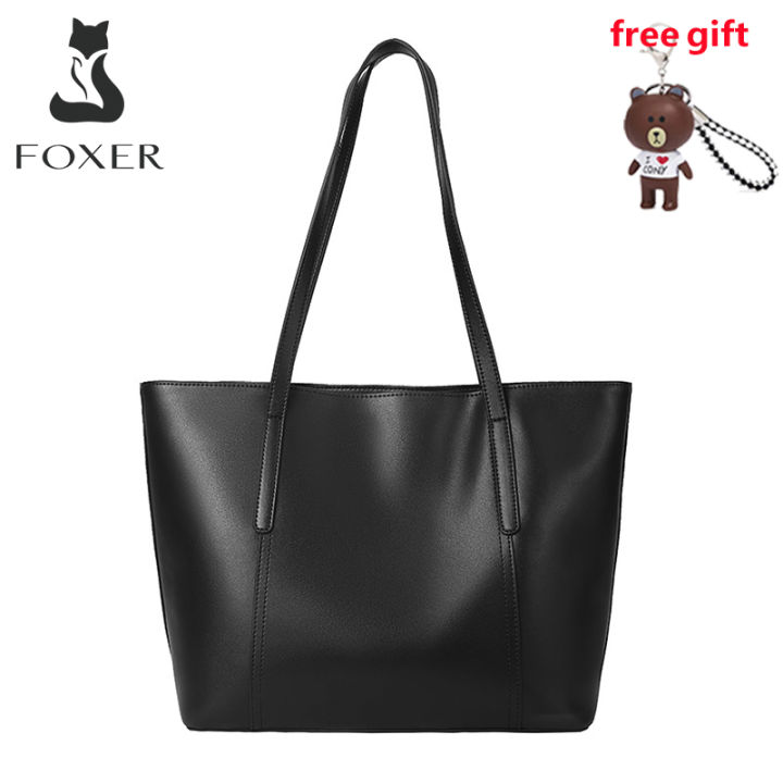 Foxer Women's Leather Top Handle Handbag