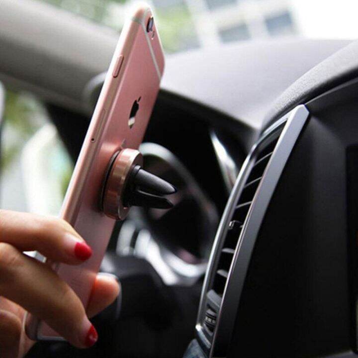 round-magnetic-car-phone-holder-universal-magnet-stand-air-vent-clip-bracket-gps-mobile-support-car-mounts