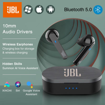 (ของแท100%)หูฟังบลูทูธJBL TWS-10 Bluetooth V5.0 Truly Wireless Earbuds headphones