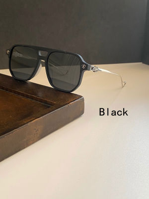 แว่นตากันแดดแบบใหม่ Frosted Acetic Acid Plate Cool Trend Design Punk R Pattern Men S Sun Shading And UV Protection