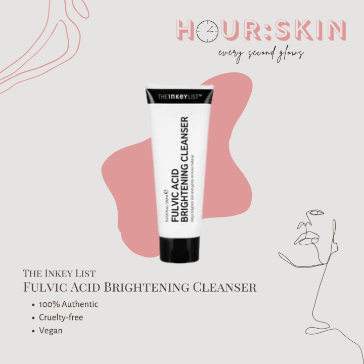 The Inkey List Fulvic Acid Brightening Cleanser | Lazada PH