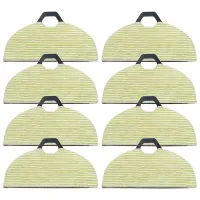 Vacuum Mop Reusable Replacement Pads Hard Floor Cloth Microfiber Soft Pad for Shark RV2001WD/2002WD/AV2001WD