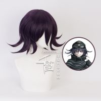 【ร้อน】 Danganronpa V3ฆ่า Harmony Ouma Kokichi วิกผมคอสเพลย์ Dangan Ronpa สังเคราะห์ผมสั้นปาร์ตี้ฮาโลวีนวิกผมหมวก