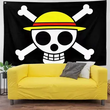 SKY FLAG pirate Monkey D. Luffy Skull Flag 90*150CM Polyester