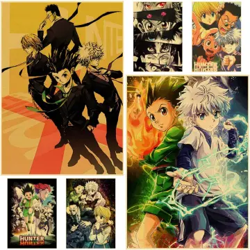 Download Classic Poster Of Hunter X Hunter Iphone Wallpaper