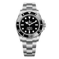 ว๊าวมาแล้ว 【จัดส่งฟรี】นาฬิกาrolexของแท้ นาฬิกา Submariner Watch: Oystersteel - M124060-0001, สินค้ารับประกัน1ปี นาฬิกาข้อมือผู้ชาย นาฬิกากลไกแ 40 มม【มาพร้อมกับบรรจุภัณฑ์เดิม】