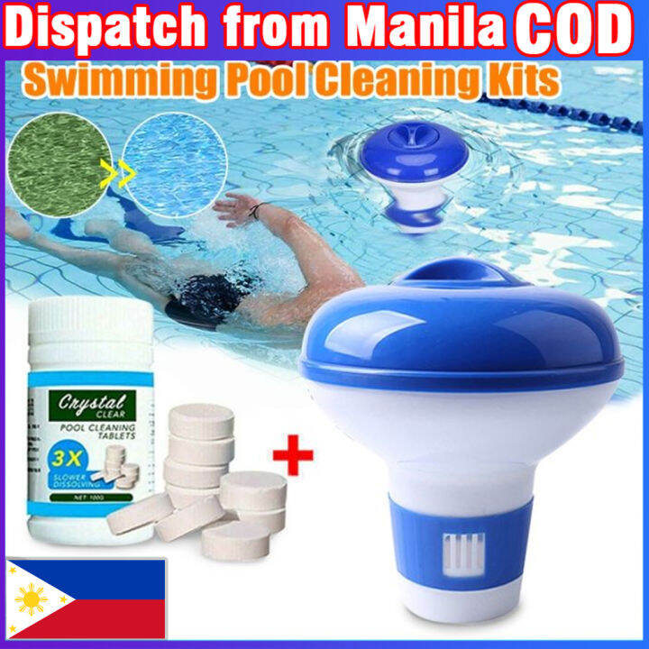 Pool Floating Dispenser Swimming Pool Chemical Floater Chlorine Bromine Tablets Floating