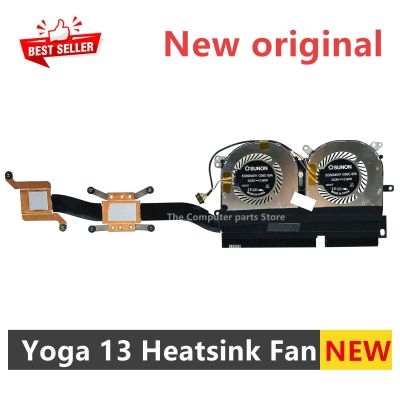 Baru asli untuk Lenovo Yoga13 Yoga 13 Heatsink Laptop dengan kipas EG50040V1-C06C-S9A 100 diuji