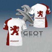 New men Peugeot short sleeveless 3D Classic Shirt Tee