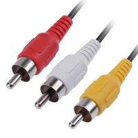 ≌ ＊♥25cm 3RCA Male Jack to 6RCA Female Plug Audio Video AV