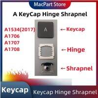 Replacement Individual A KeyCap Hinges and Shrapnel are Applicable for MacBook Pro A1534(2017)A1706 A1707 A1708 Keyboard Basic Keyboards