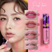 ?ลิปแมทชมนิต้า ลิปแมทกันน้ำ 100% Chomnita Matte Lip Color เซท 4 แท่ง 4 สี (โทนชมพู) มีบริการเก็บปลายทาง