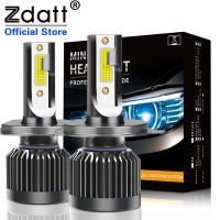 2021H4 LED Headlight H1 H8 H9 H11 LED h7 9005 HB3 9006 HB4 Auto Lights Bulb 6000K 60W 12000LM Canbus Super Mini Fog Light 2PCS