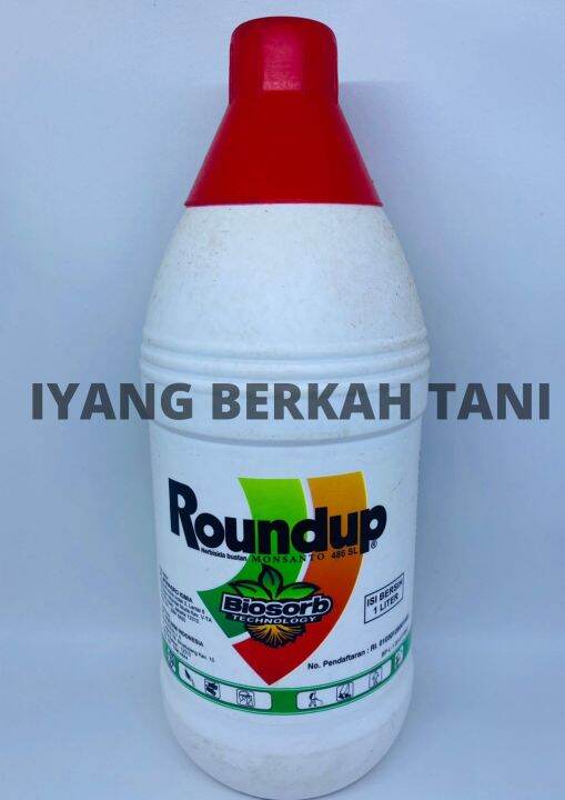 Roundup 486sl Herbisida Obat Pembasmi Rumput Liar And Gulma 1 Liter