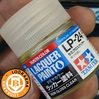 สีสุตรแล็คเกอร์ Tamiya LP24 Semi gloss clear 10ML