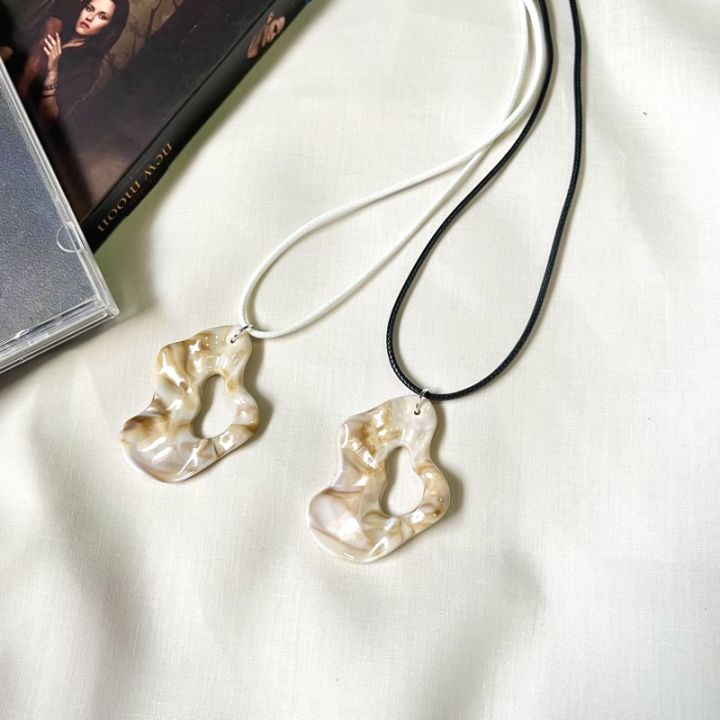 necklace-shell-สร้อยคอลายเปลือกหอย