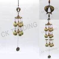 ระฆังลม กระดิ่งลม โมบายลม วินเทจ Wind Chimes Vitage ปลาตาแดงคู่ 10 ลูก A-001