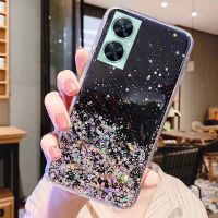 เคสโทรศัพท์นิ่มสำหรับ Huawei Nova 10 9 SE Pro Y71 Y70 Y90 Nova Y71 2023เคสซิลิโคนนิ่มแบบบางใสระยิบระยับดาวแวววาวกันกระแทกกรอบด้านหลังสาวน่ารัก