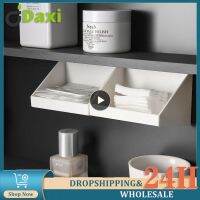 【jw】◐  Layered Storage Rack Wall-mounted Cosmetics Shelf Multifunctional Inclined Organization Pp