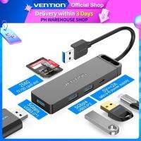 Vention USB 3.0ฮับ2.0 6ใน1 OTG เพื่อการ์ดความจำเครื่องอ่านการ์ดสำหรับแล็ปท็อป Pc