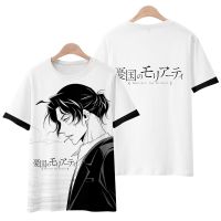 ใหม่ Yuukoku ไม่ Moriarty เสื้อยืดอะนิเมะ 3D พิมพ์ผู้ชายแฟชั่นสบาย ๆ พลัสขนาดเสื้อแขนสั้นเด็กเสื้อยืดเสื้อผ้าด้านบน XS-5XL