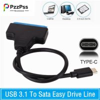 [ดีที่สุด A]✩ ☺ TYPE-C USB 3.1 To Sata ง่ายๆสายขับเดสท็อปฮาร์ดไดร์ฟสายขับฮาร์ดไดรฟ์โน้ตบุ๊คอ่านข้อมูลความเร็วสูงสากลสำหรับพีซีแล็ปท็อปปี2017