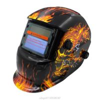 Welding Helmet Solar Powered Auto Darkening Hood with Adjustable Shade Range 4/9-13 for Arc Welder Mask D04 20 Dropshipping