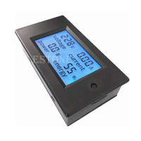 【✲High Quality✲】 aicairuo9588258 20a Ac 100V Lcd แรงดันไฟฟ้าดิจิตอลกระแสไฟวัตต์มิเตอร์แอมมิเตอร์โวลต์มิเตอร์พลังงาน