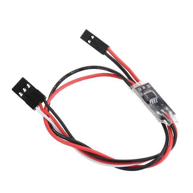 2.7a 1S Dual Way Micro Brushed Esc 3.36V Winch ย้อนกลับพร้อม Overheat