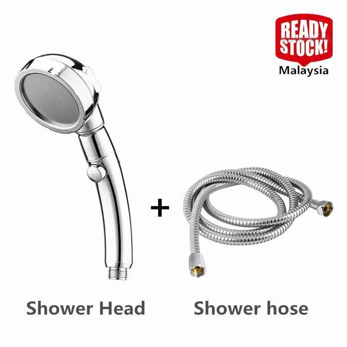 3 Mode High Pressure Shower Head Pressurized Water and Water Saving