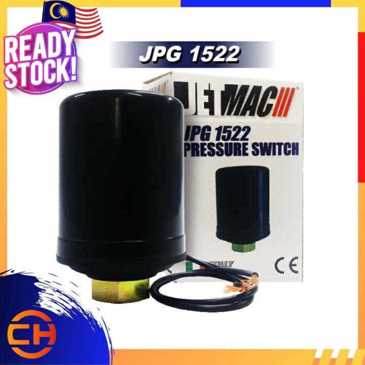 JETMAC JPG1522 PRESSURE SWITCH FOR WATER PUMP (PAM AIR) Lazada