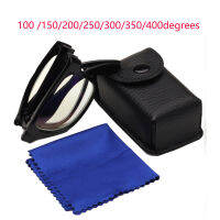 【⊕Good quality⊕】 yougaib 100-400องศาแว่นขยายแว่นตาผู้สูงอายุแว่นตาแว่นตาขยาย Pelindung Mata พีซีแบบพกพา