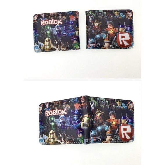 Roblox Boy Leather Wallet - Roblox Boys Wallet, Bi-Fold Cartoon