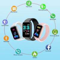 ✖❣✾ Y68 Smart Watch Color Screen Step Counting Multi Sport Mode Message Reminder Photography Music Remote Control Smart Band