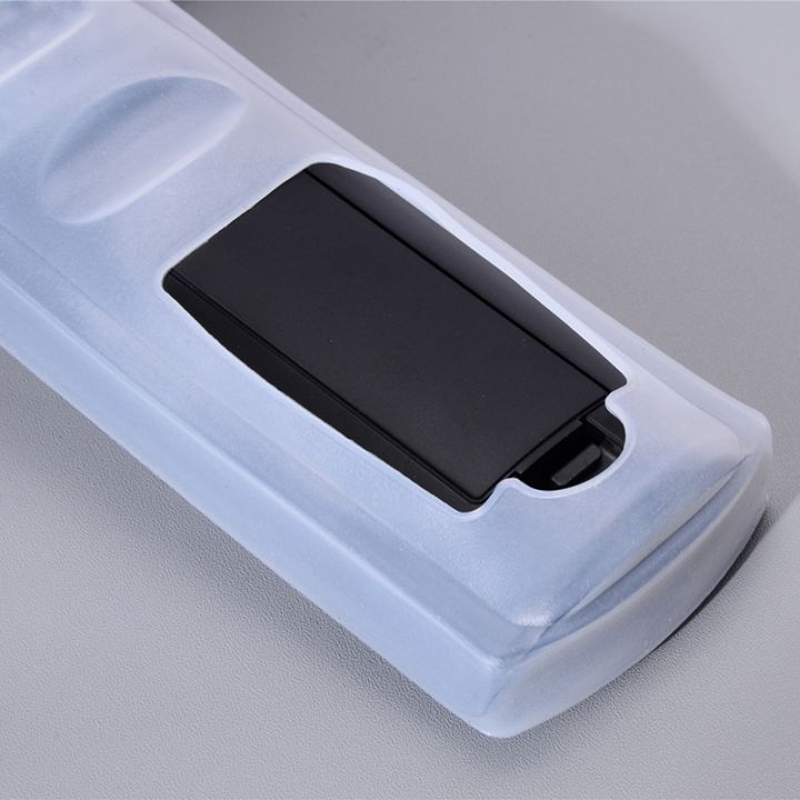 dust-protect-storage-bag-portable-silicone-air-condition-control-case-tv-remote-control-cover-transparent-case