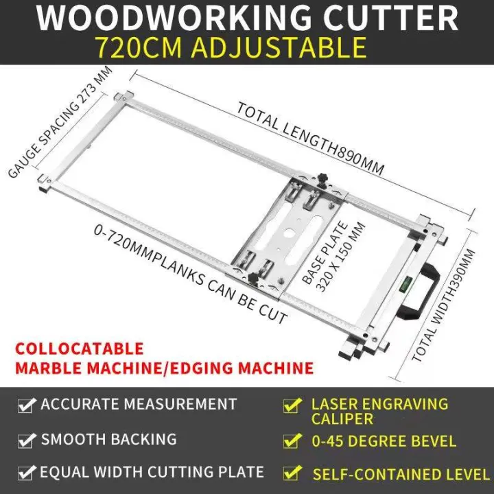 Saw Guide Rail For Inches Electricity Circular Saw Multi Function Cutting Machine Hand