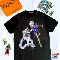 สตรีทแฟชั่น เสื้อยืด ลายการ์ตูน DragonBall Z ลิขสิทธิ์แท้จากญี่ปุ่น ดราก้อนบอล Group Collection Limited ลายกลุ่มลิมิเต็ด