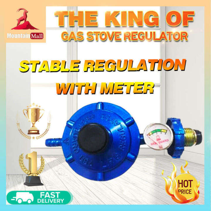 BESTGUARD Original Gas Stove Regulator LPG Regulator with Meter Stable