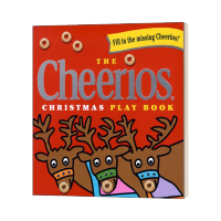 Milu สมุดวาดภาพระบายสีสำหรับเด็กเกมกระดาน Cheerios คริสต์มาส Cheerios หนังสือภาษาอังกฤษดั้งเดิม