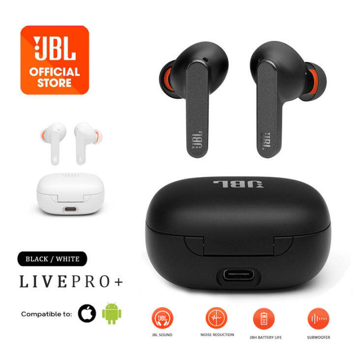 【3 Months Warranty】 JBL Live Pro+ TWS Earphones Wireless Bluetooth