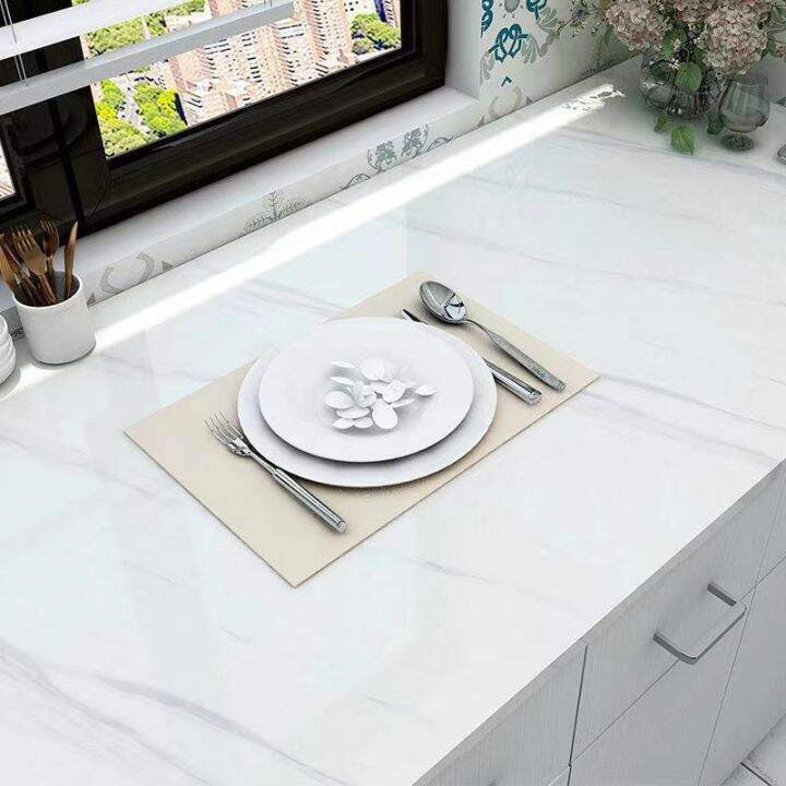 kitchen-oil-proof-wall-stickers-wallpapers-waterproof-self-adhesive-cabinets-thickened-marble-stickers-vinilo-decorativo-pared