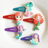 10Pcs Cute Kids Girl Hairpins Cartoon BB Hair Clips Child Barrettes Hair Band